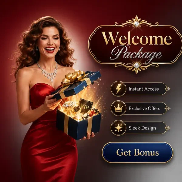 Un joueur tient un cadeau de bienvenue lors de la célébration du téléchargement de l'Application Mobile Infinity